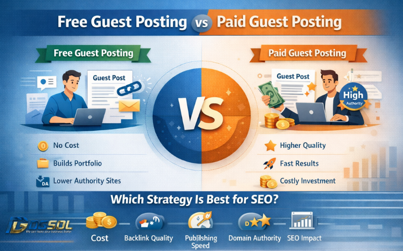 Free Guest Posting vs Paid Guest Posting
